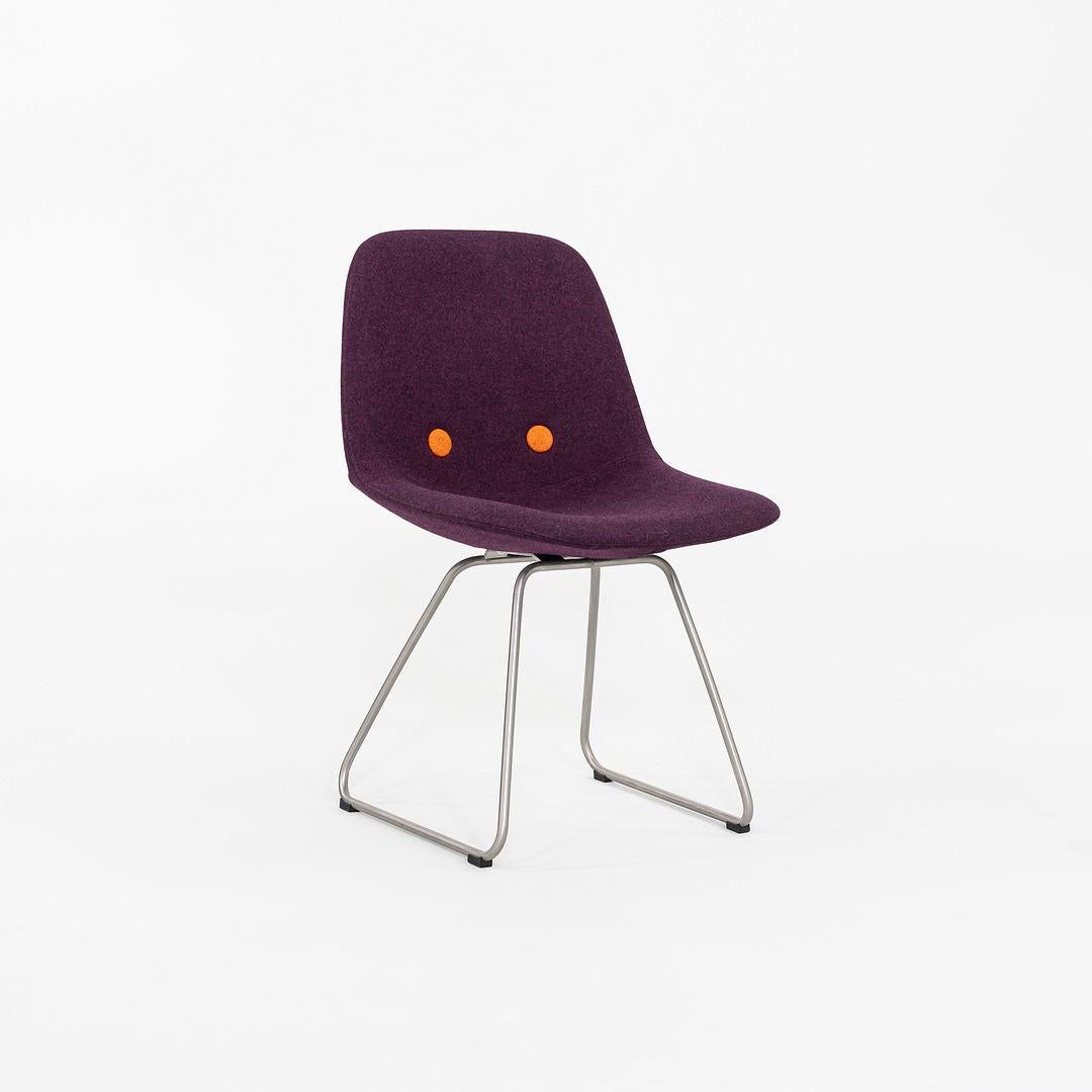 Danois C. 2020 Set of 4 Erik Jorgensen EJ 2 Eyes Chair by Foersom + Hiort-Lorenzen en vente