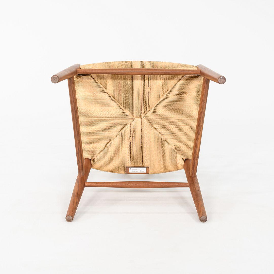 C. 2020 Set di cinque sedie da pranzo Hans Wegner per Hansen CH24 Wishbone in vendita 3