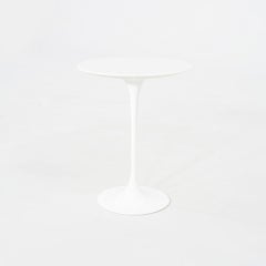 C. 2022 Eero Saarinen for Knoll Tulip Side Table in Lasa Classico Marble 16" Top