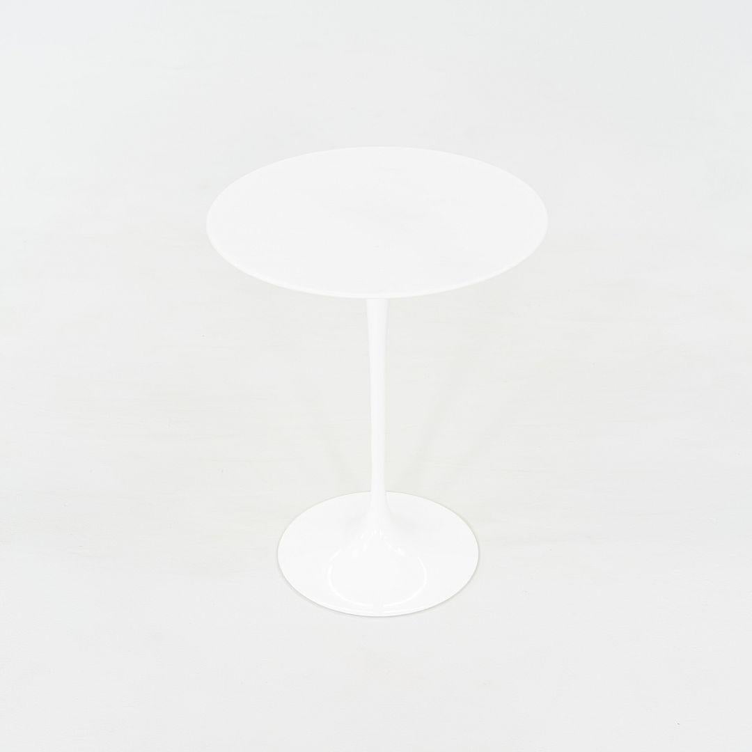 American C. 2022 Eero Saarinen for Knoll Tulip Side Table in Lasa Classico Marble 16