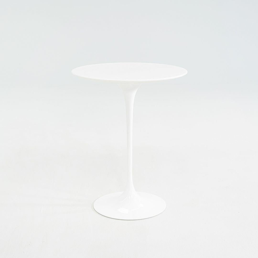 C. 2022 Eero Saarinen for Knoll Tulip Side Table in Lasa Classico Marble 16