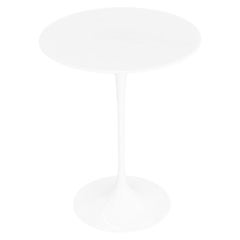C. 2022 Eero Saarinen für Knoll Tulip Beistelltisch aus Lasa Classico Marmor 16" Platte