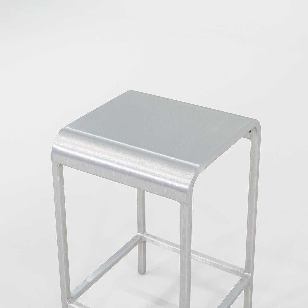 C. 2022 Mint 20-06 Counter Stools von Norman Foster für Emeco in gebürstetem 5x erhältlich 4