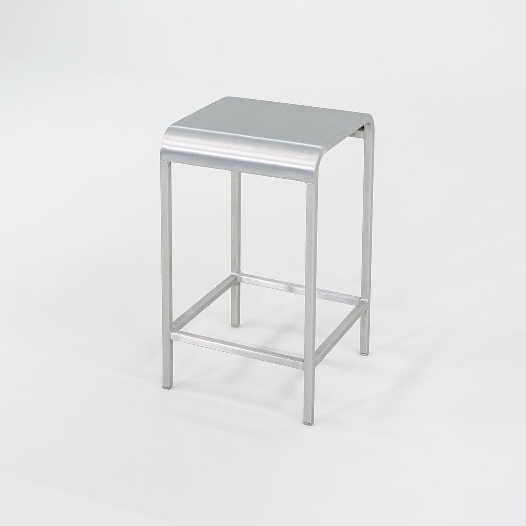 C. 2022 Mint 20-06 Counter Stools von Norman Foster für Emeco in gebürstetem 5x erhältlich (21. Jahrhundert und zeitgenössisch)