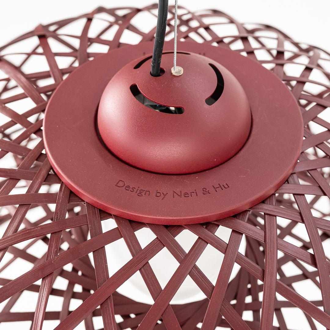 Glass C. 2022 Neri and Hu for Moooi UL Emperor, S Suspended, Red For Sale
