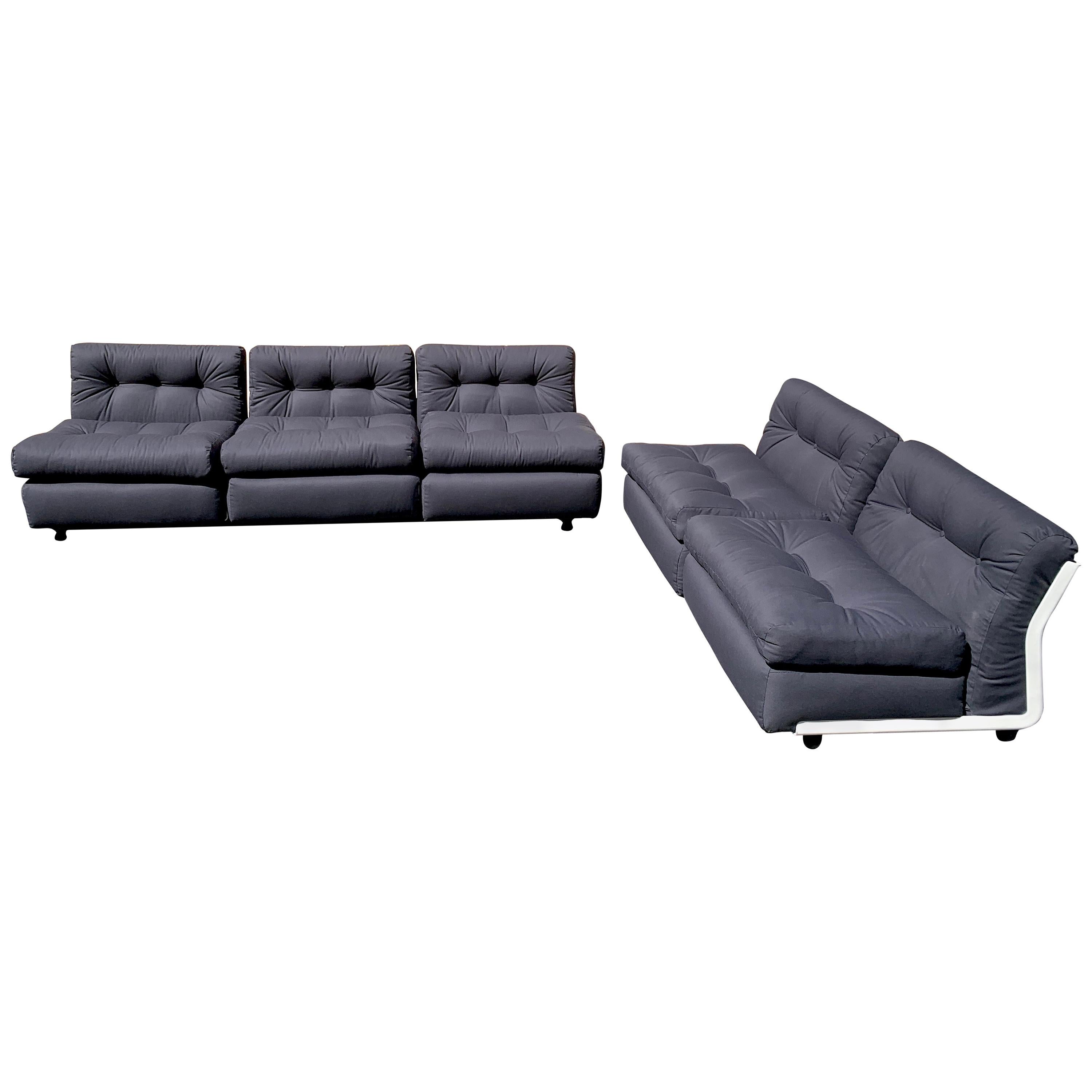 C and B Italia 'Amanta' Sofa and Love Seat, by Mario Bellini For Sale at  1stDibs