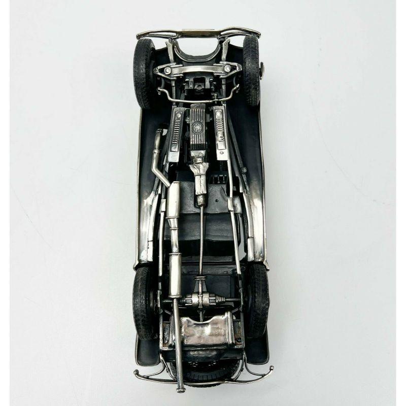C. Bartolomei Italienisches Sterling Silber Modellauto 1935 Mercedes-Benz 500k Roadster im Angebot 1