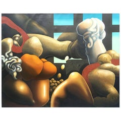 C. Bogaert, huile sur toile signée et datée 1975.