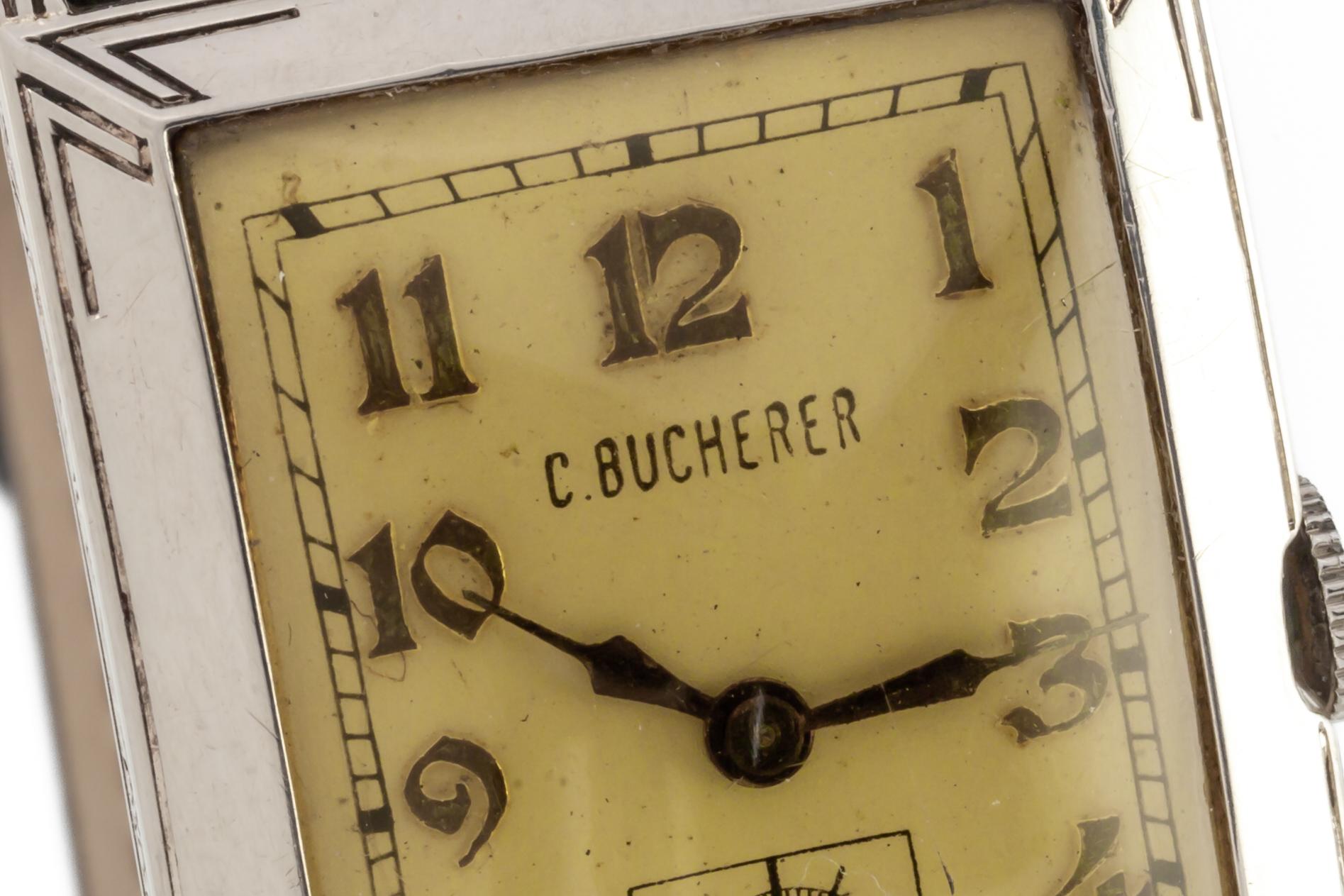 bucherer square watch