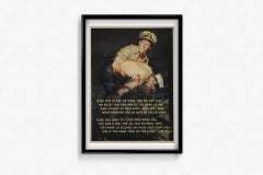 1943 original wartime poster by C.C. Beall - Dare you to say or think...