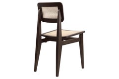 C-Chair Dining Chair, French Cane, Brown Stained Oak - Set of 8