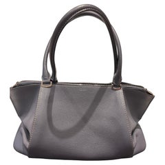 C de Cartier As New Blue Grey Tote with Dust Bag