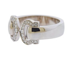C de Cartier Diamond White Gold Ring