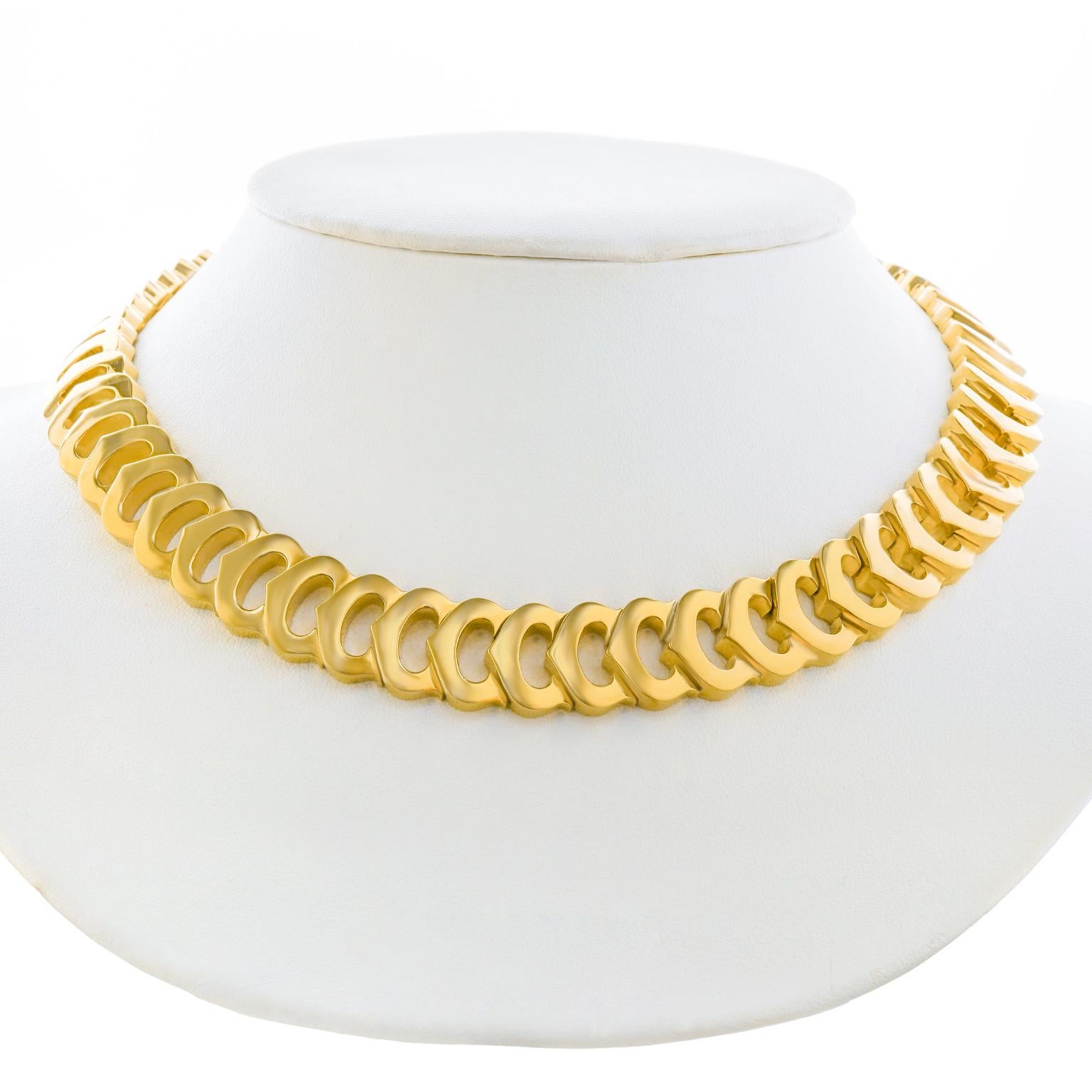 C de Cartier Gold Necklace 2