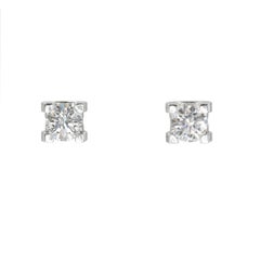 C de Cartier in Signaturfassung Diamant-Ohrstecker