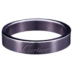 C de Cartier Ehering, 4 mm breit
