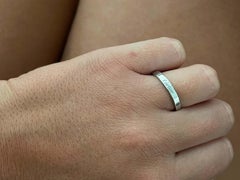 Anneau de mariage en platine C De Cartier