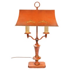 C. Early 20th Century French Tole Bouillotte Lamp