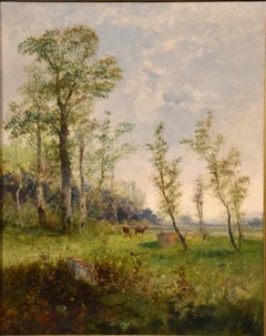 Oil Painting by C. Erhardt "A Scandinavian Landscape"