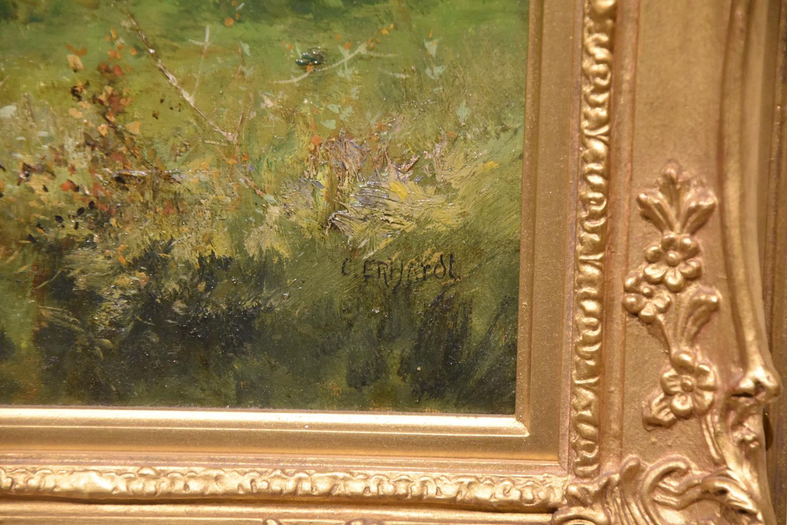 Oil Painting by C. Erhardt 