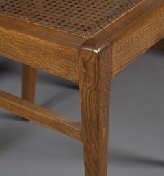 C F A Voysey Arts & Crafts Oak Dining Chairs Set of Eight by Liberty & Co, 1930