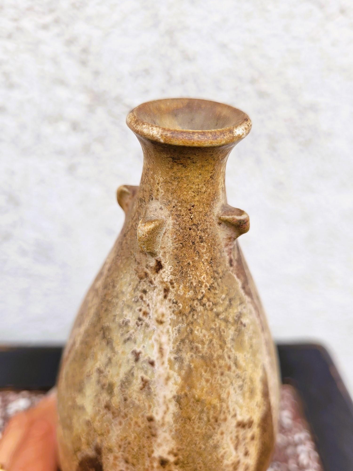 C Greber, Vaso in gres fiammato, Art Nouveau, inizio XX secolo in vendita 6