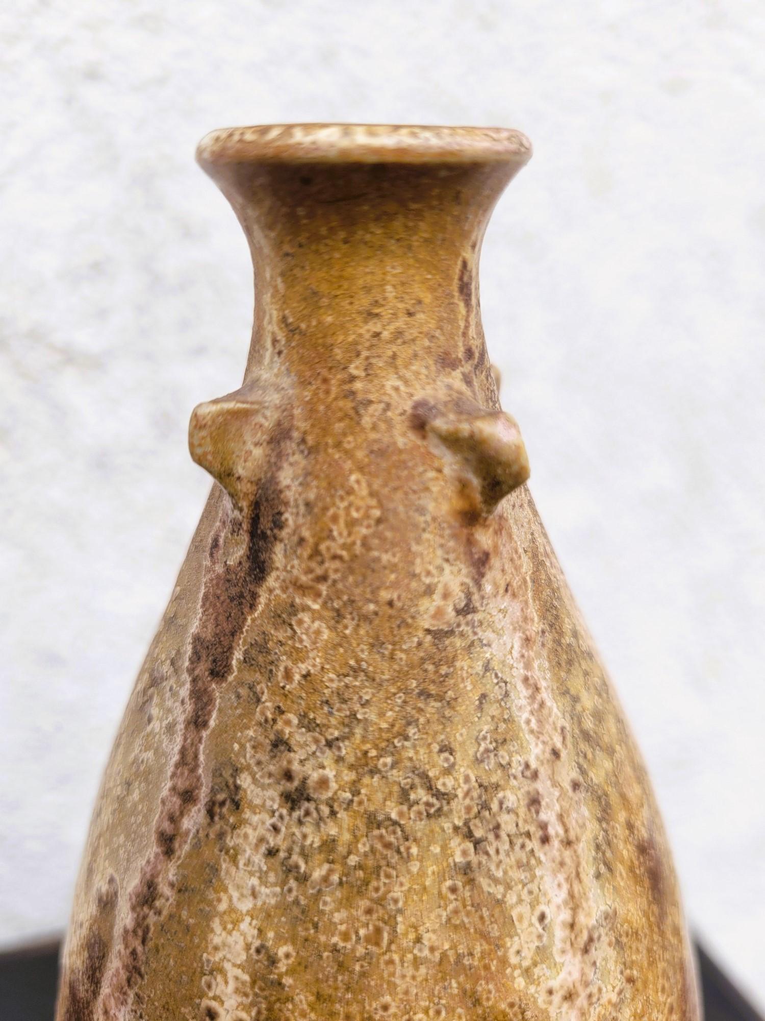 C Greber, Vaso in gres fiammato, Art Nouveau, inizio XX secolo in vendita 3