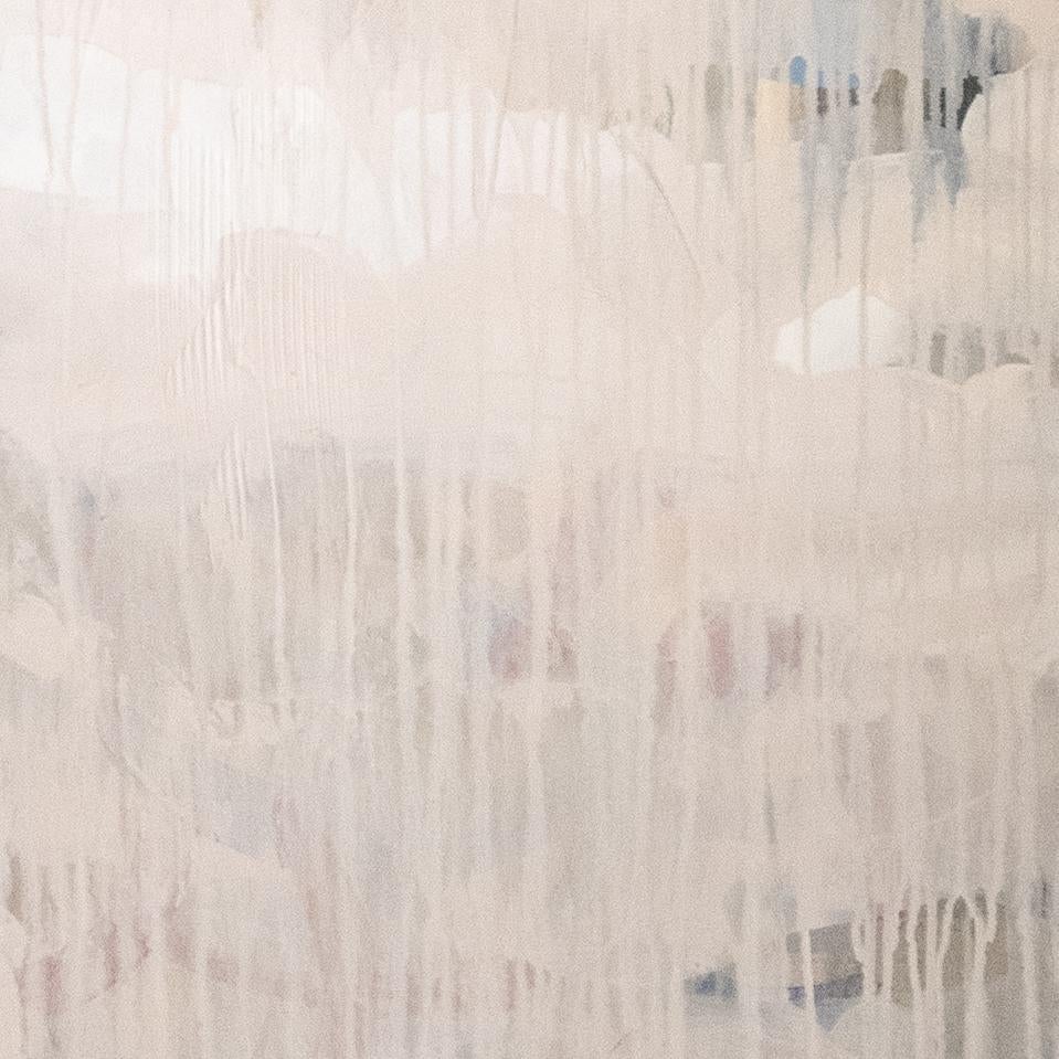 C. Gregory Gummersall's abstract paintings can best be described as visual music. Some are soft and soothing while others are vibrant and demand vour attention with their cryptic markings. It's not surprising Greg has been compared to Robert