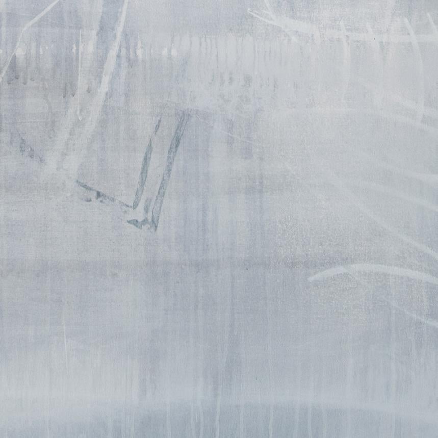 C. Gregory Gummersall's abstract paintings can best be described as visual music. Some are soft and soothing while others are vibrant and demand vour attention with their cryptic markings. It's not surprising Greg has been compared to Robert