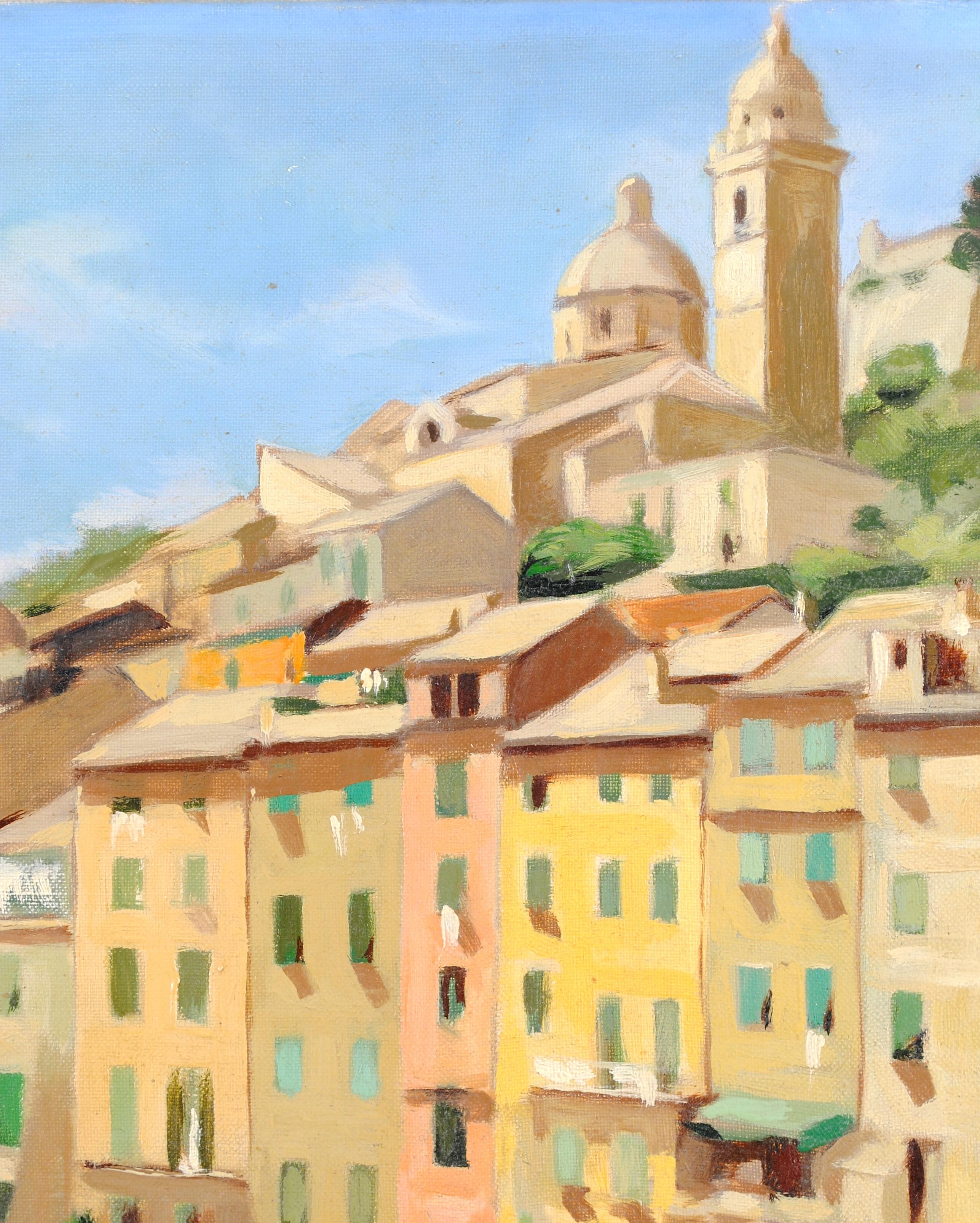 Provence - South of France Summer Sun French Landscape Oil on Canvas Painting 3