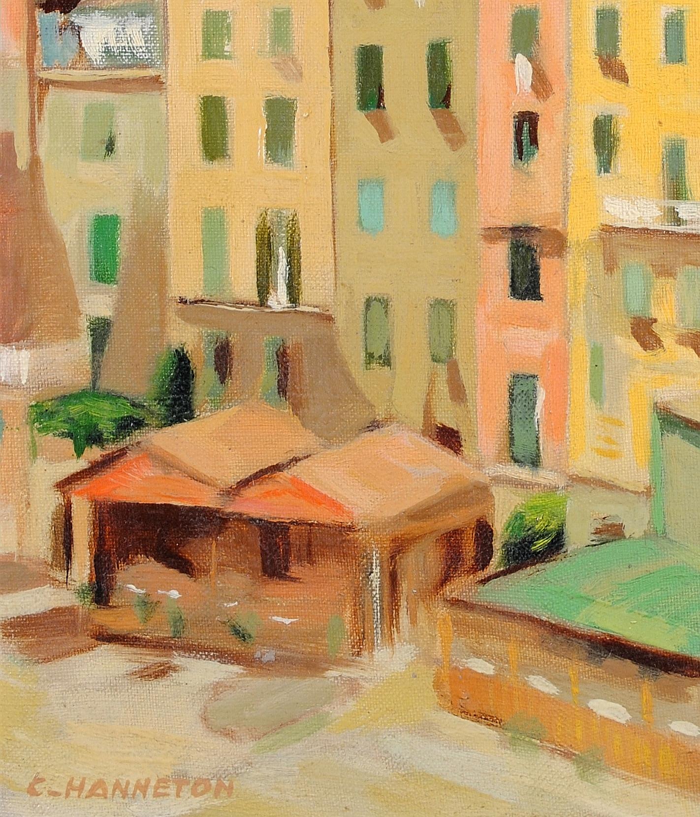 Provence - South of France Summer Sun French Landscape Oil on Canvas Painting 5