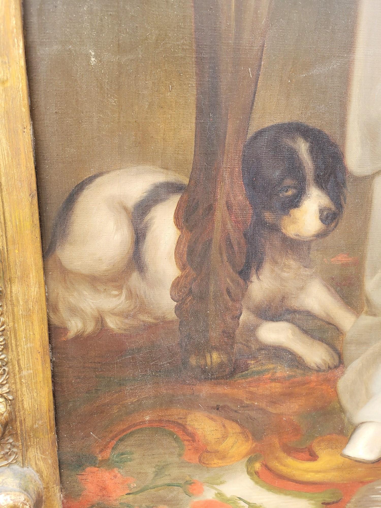 C. Hermelein, Porträt von Prinzessin Elisabeth von Preußen und ihren Söhnen, 19. Jahrhundert im Angebot 9