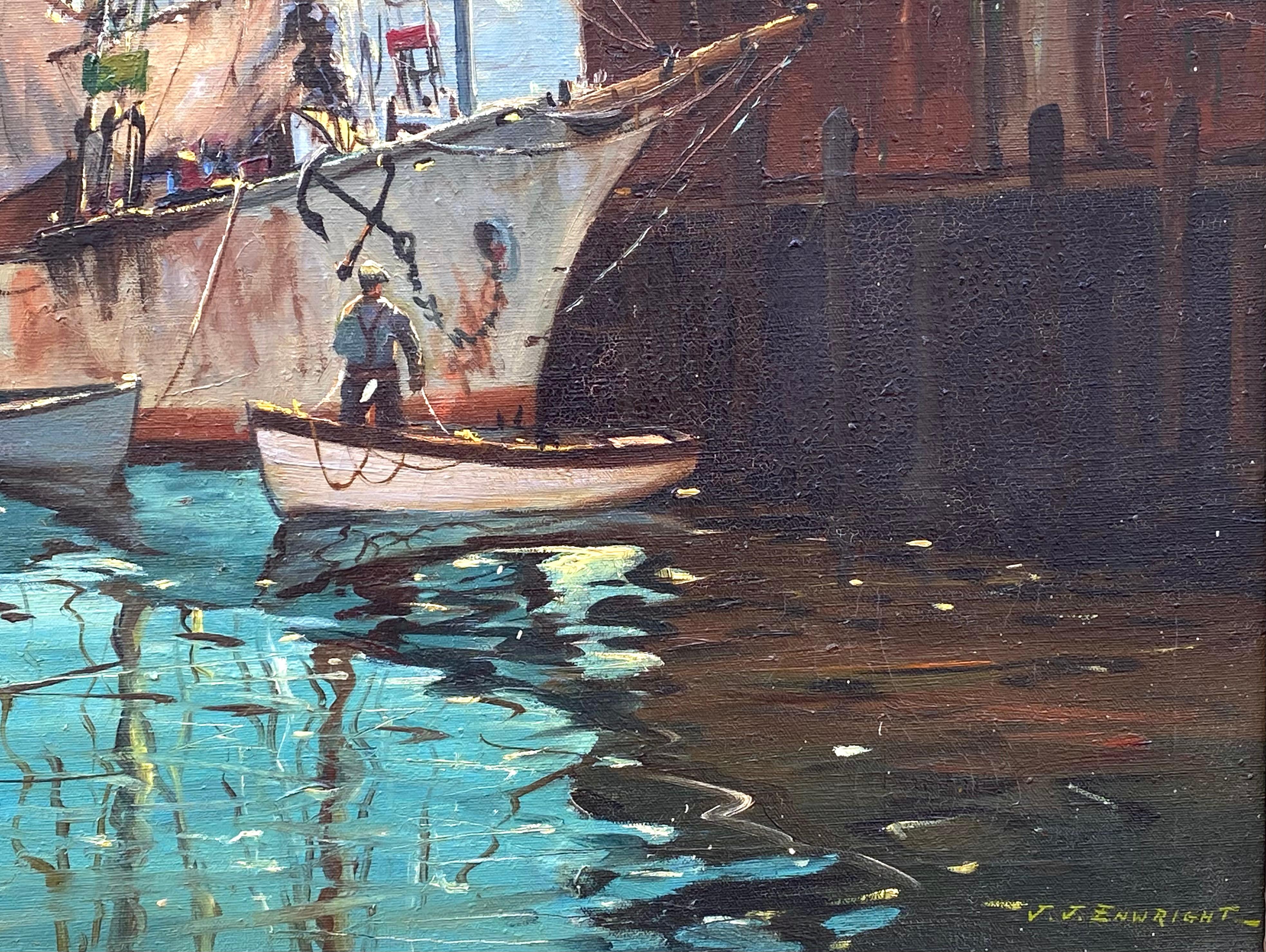“At the Wharf, Cape Cod” 1