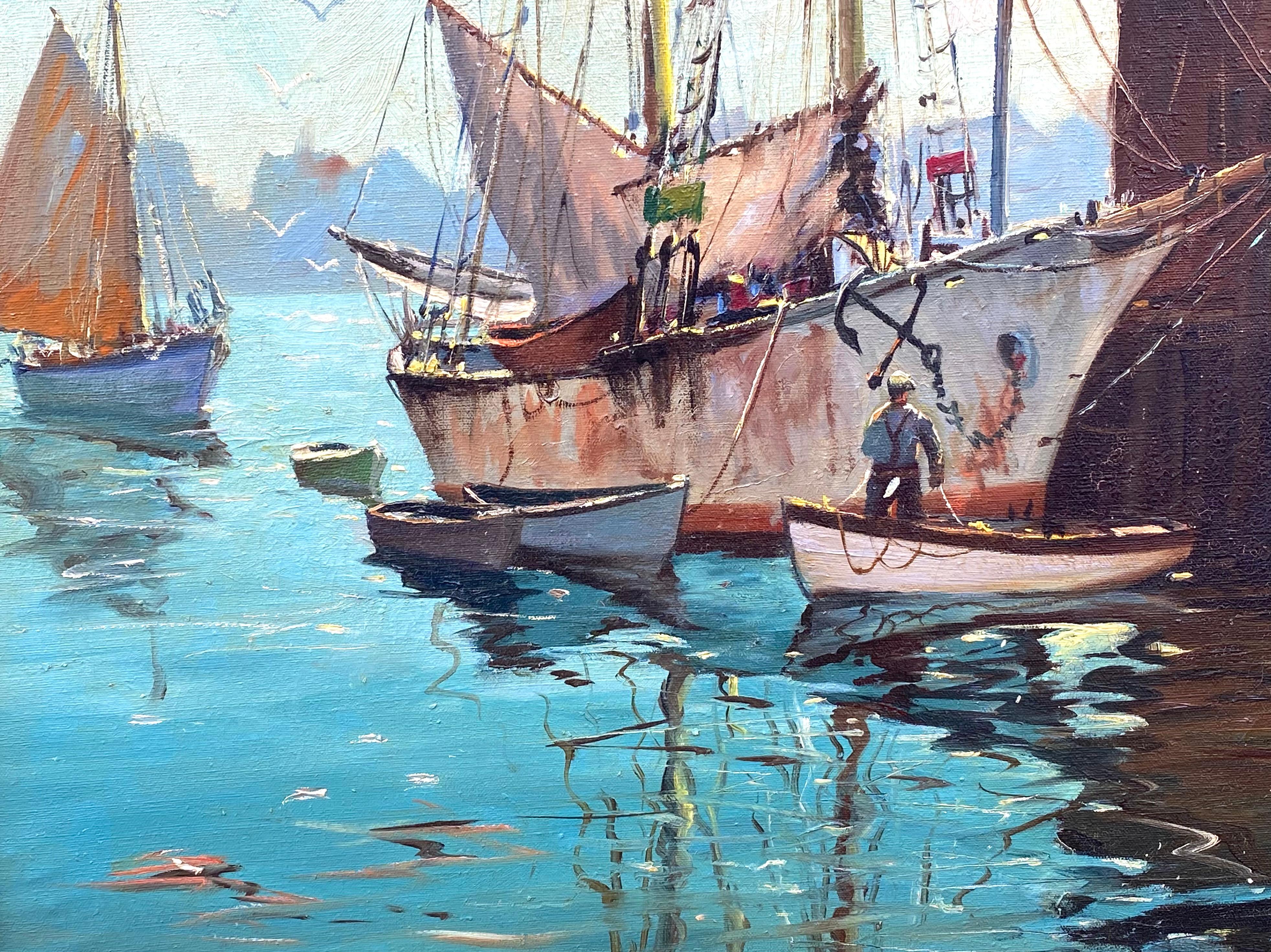 “At the Wharf, Cape Cod” 2