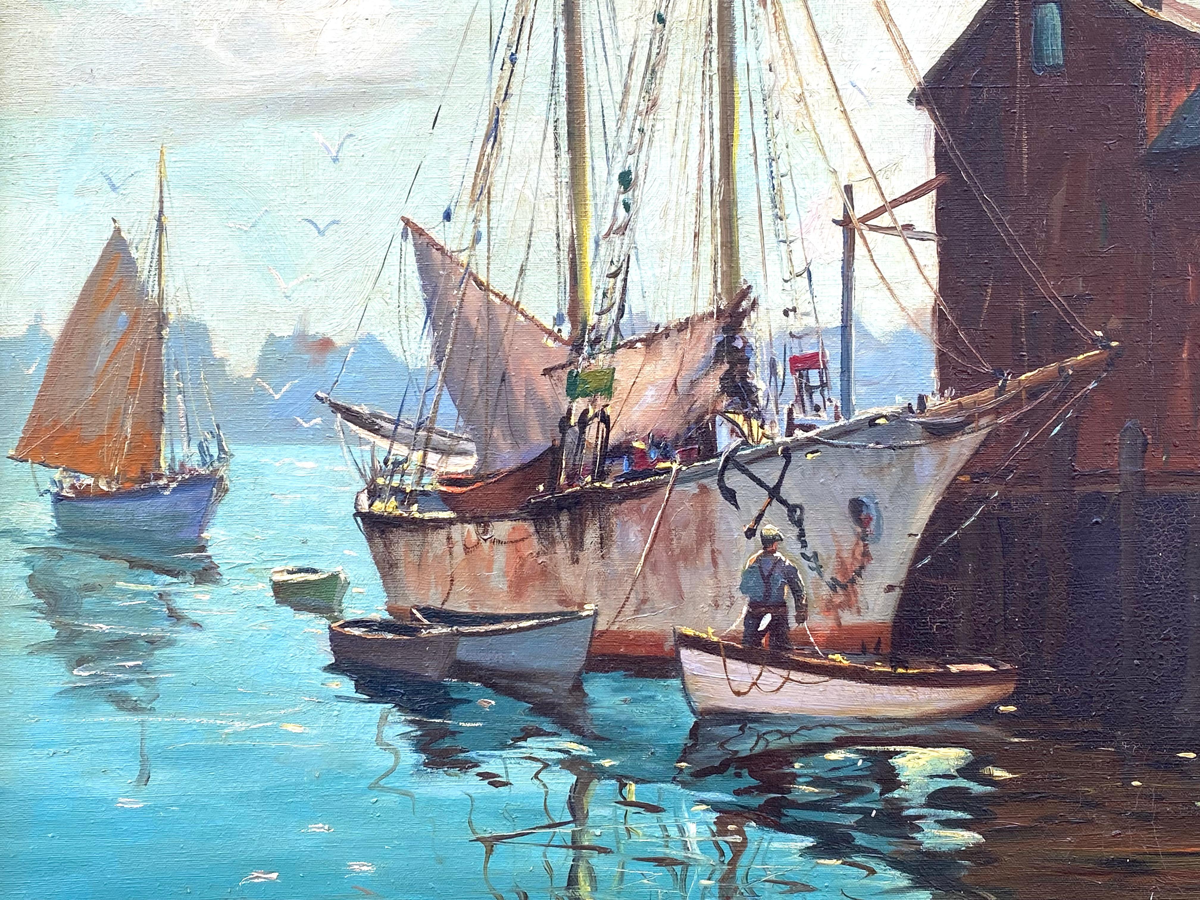 “At the Wharf, Cape Cod” 3