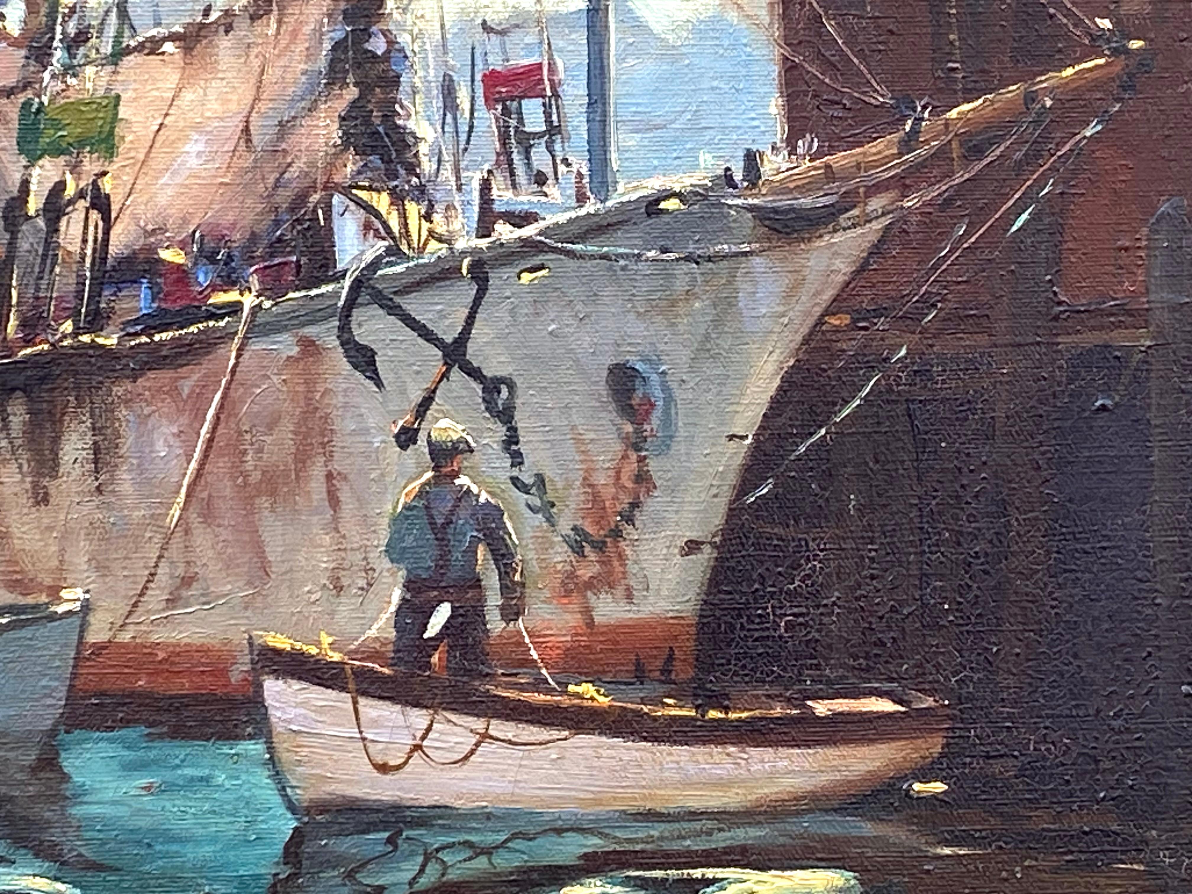 “At the Wharf, Cape Cod” 4