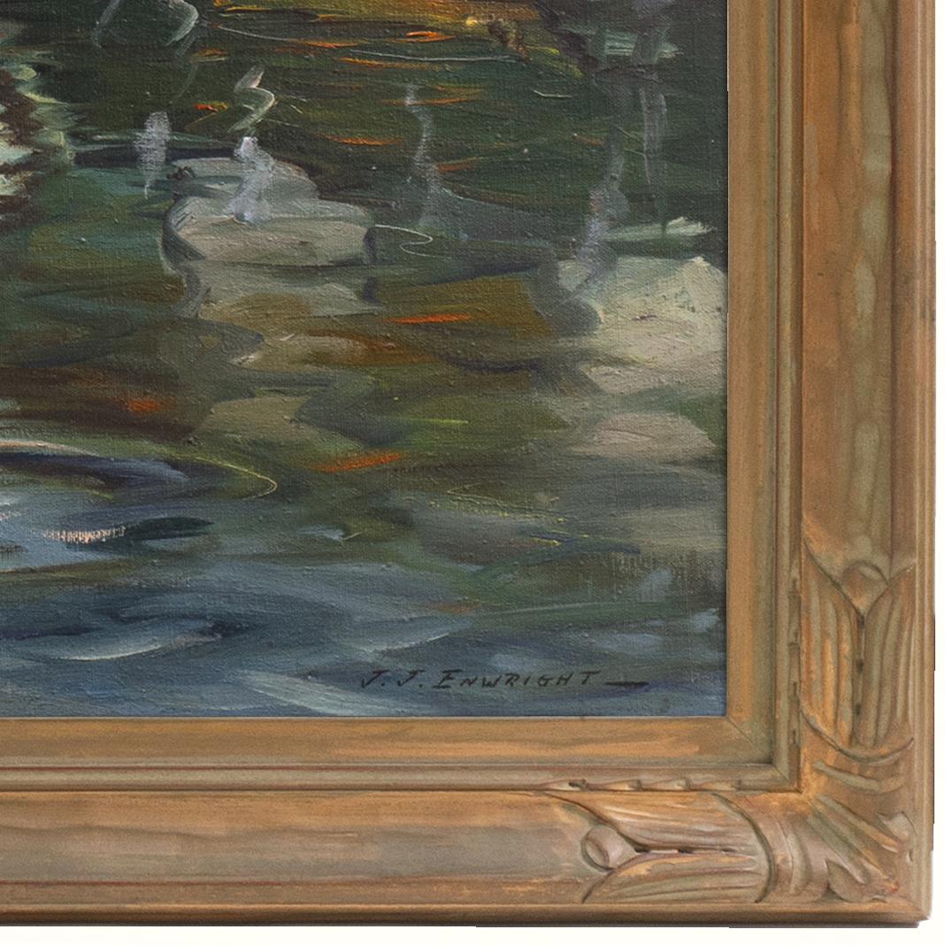 „Cape Cod“, Sag Harbor, New York, Walfang, Gloucester, Provincetown, Großes Ölgemälde (Sonstige Kunststile), Painting, von C. Hjalmar Amundsen