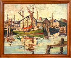 “Gloucester Harbor Docks”