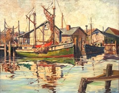 “Gloucester Harbor Docks”