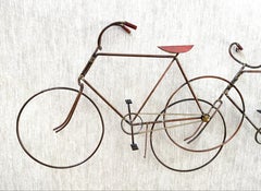 C. Jere Bicycle Wall Sculpture