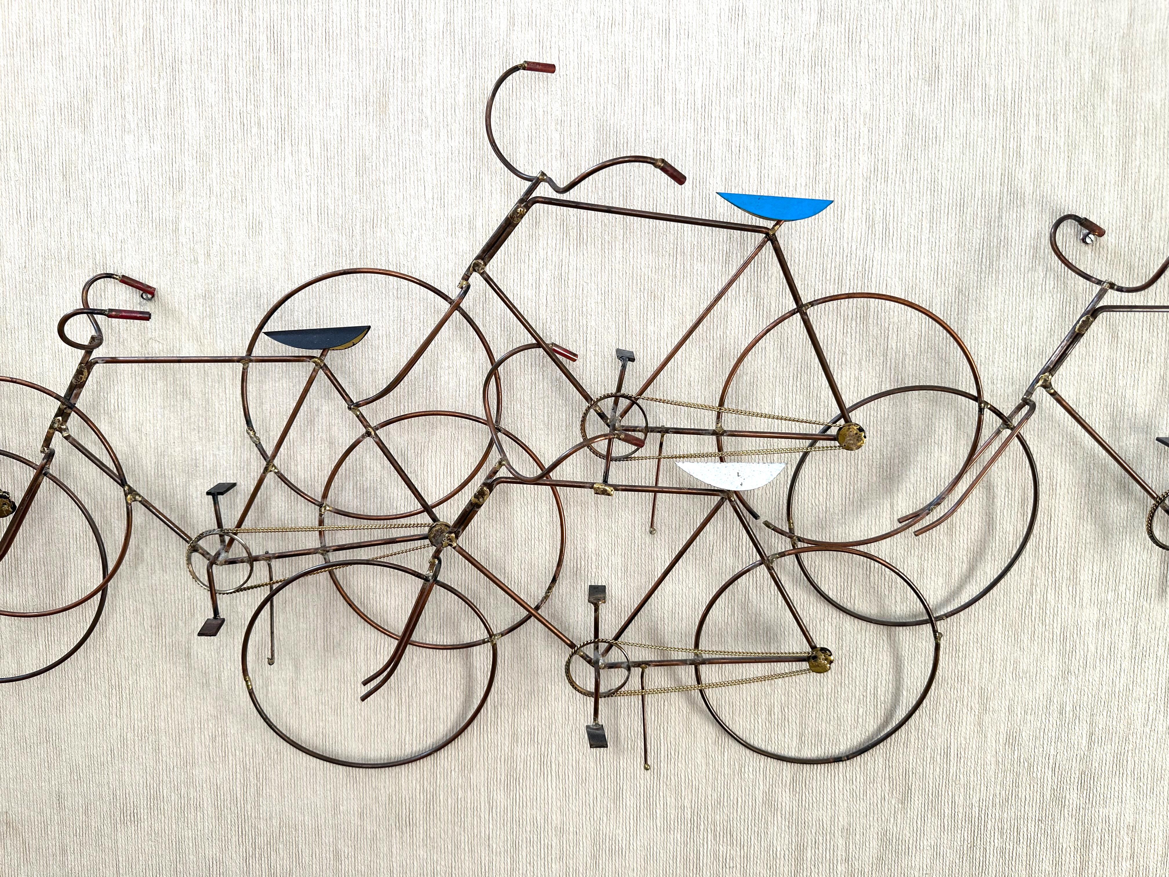 Americano C. Jere Bicycle Scultura da parete in vendita