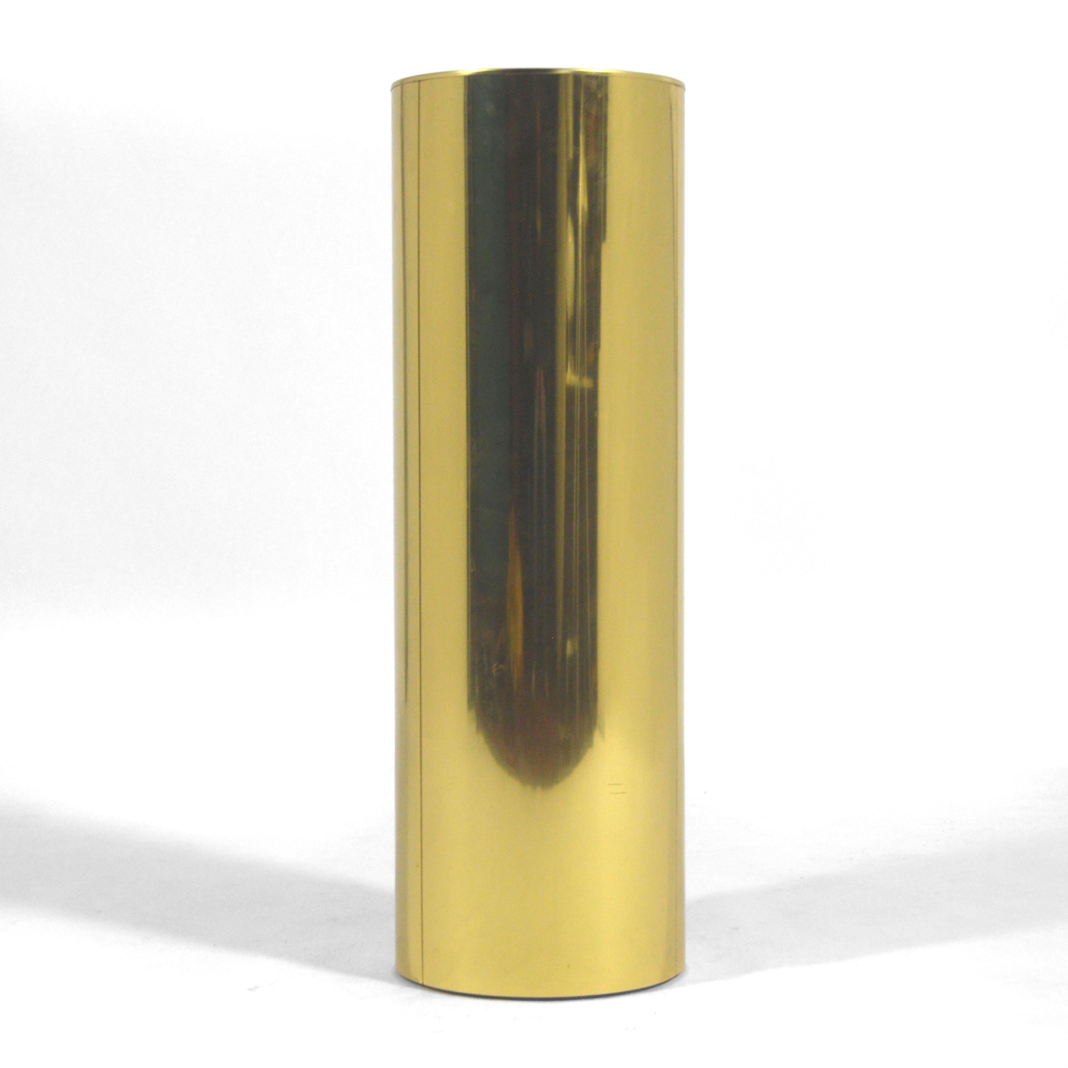 Mid-Century Modern C. Jeré Pedestal en laiton en vente