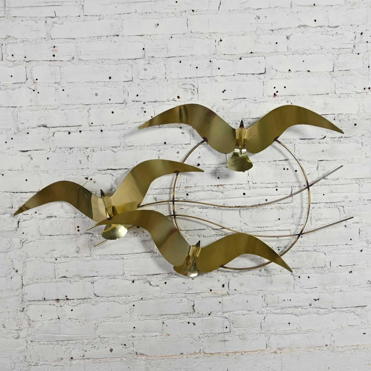 seagull wall art metal
