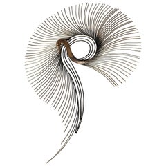 C. Jeré Escultura de pared Cisne de latón de Artisan House Inc.