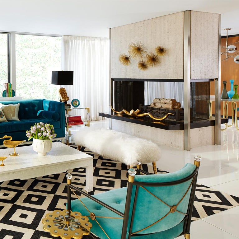 C. Jeré Brass Urchin Wall Sculpture at 1stDibs