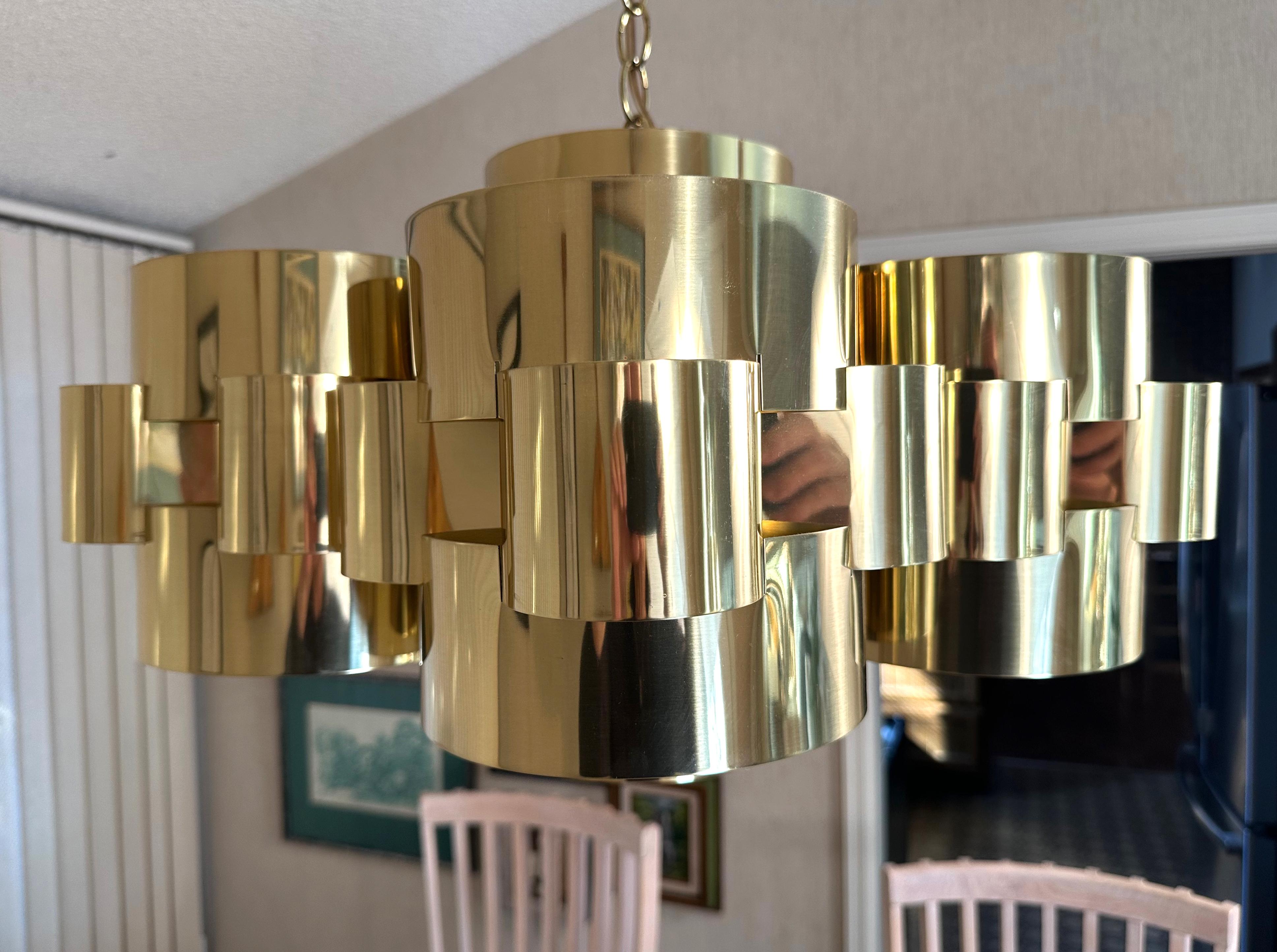 C. Jeré Cloud Chandelier In Good Condition For Sale In Littleton, CO