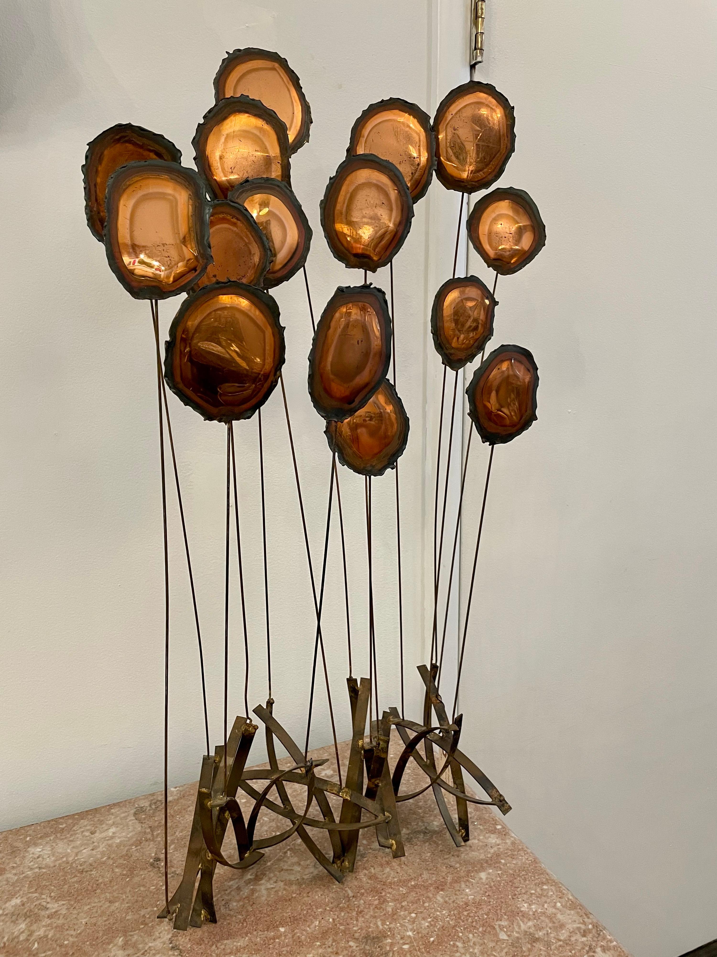 C. Jere Copper Table Sculpture 1