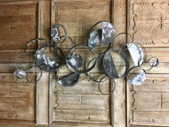 C. Jere Floating Ring Sculpture