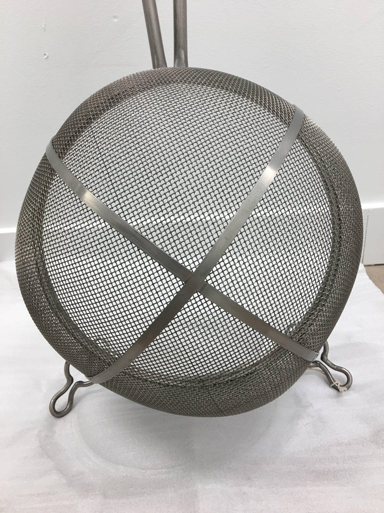 C. Jere Giant Metal Colander For Sale at 1stdibs