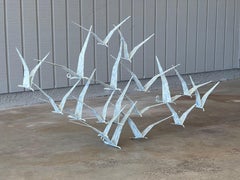 C. Jeré metal wall art classic bird design